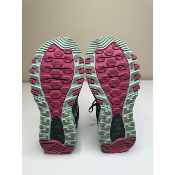 New Balance T410v8 Trail Running Shoe Womens 8.5 Black Mesh WT410LCB Unisex - Picture 8 of 9